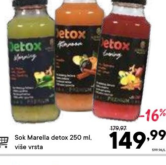 Sok Marella detox 250 ml