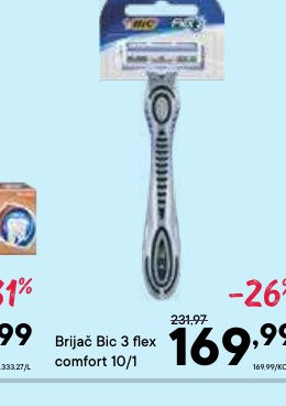 Bic 3 flex brijač