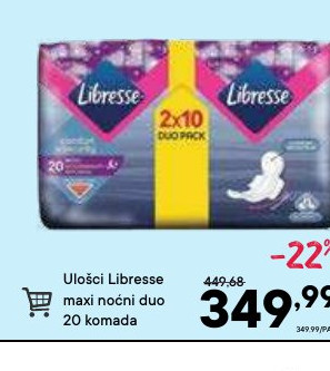 Libresse maxi ulošci