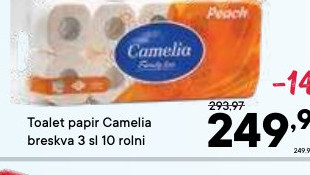 Toalet papir Camelia breks 3 sl 10 rolni