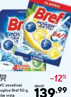 WC osvelivač kuglice Bref 50 g