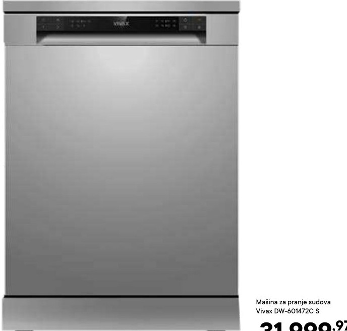 Mašina za pranje sudova Vivax DW-601472C S