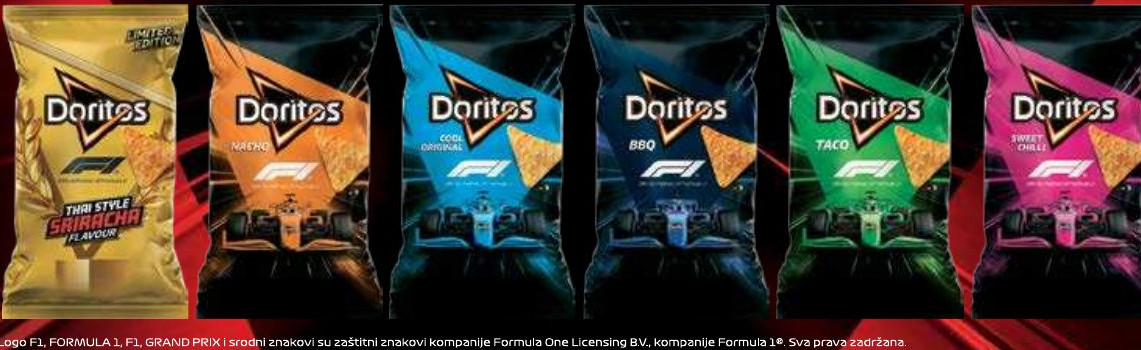 Doritos chips tortilla 90 g, više vrsta