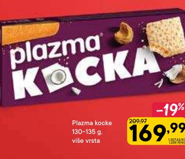 Plazma kocke 130-135 g