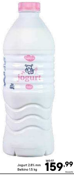 Jogurt 2.8% mm Belkino 1.5 kg
