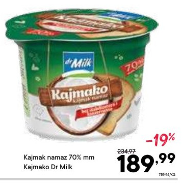 Kajmak namaz 70% mm Kajmako Dr Milk