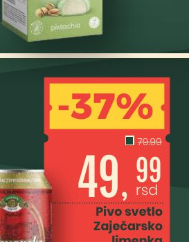 Smrznuti desert pistać Moti