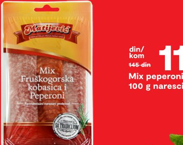 Mix peperoni i fruškogorska