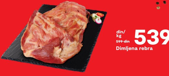 Dimljena rebra