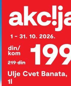 Ulje Cvet Banata, 1l