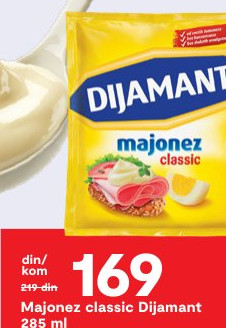 Majonez classic Dijamant 285 ml
