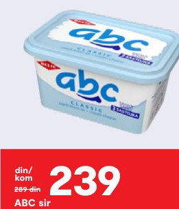 ABC sir 200 g