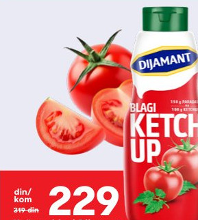 Kečapa blagi Dijamant 1 kg