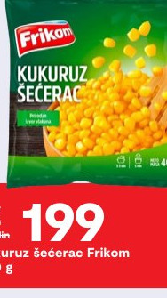 Kukuruz šećerac Frikom 400 g