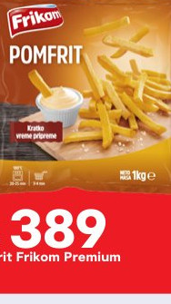 Pomfrit Frikom Premium 1 kg