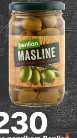 Masline sa paprikom Benlian 340 g