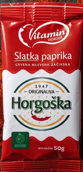 Začinska paprika slatka crvena Horgoška 50 g