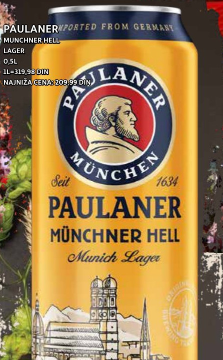 PAULANER MÜNCHNER HELL