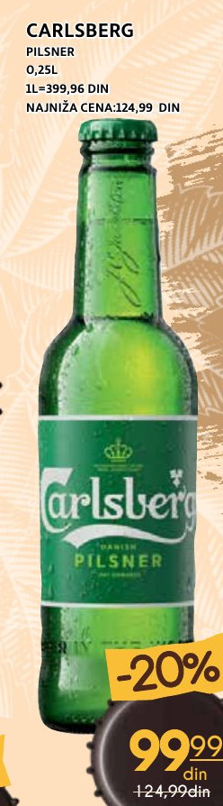 CARLSBERG PILSNER 0,25L