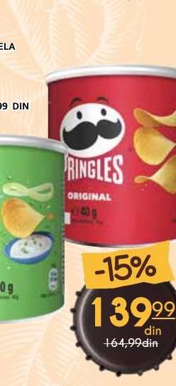 PRINGLES ORIGINAL, LUK I KISELA PAVLAKA