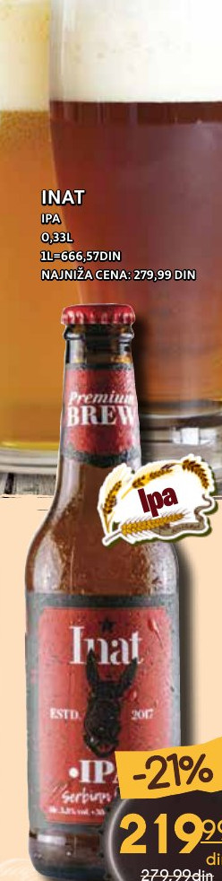 INAT IPA 0,33L