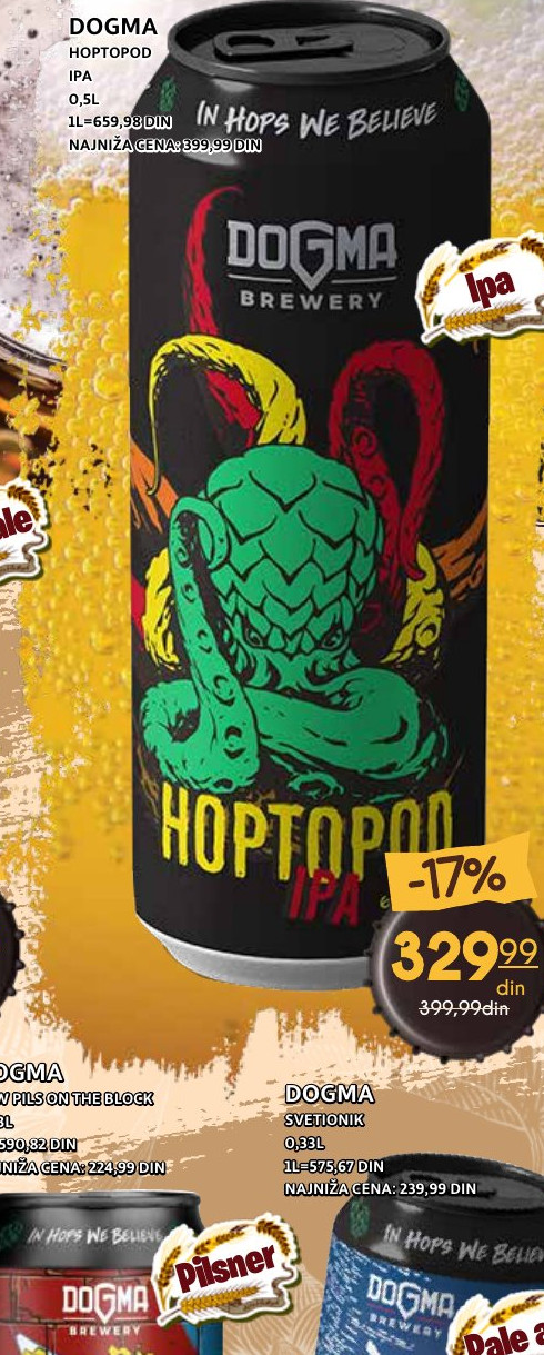 DOGMA HOPTOPOD IPA