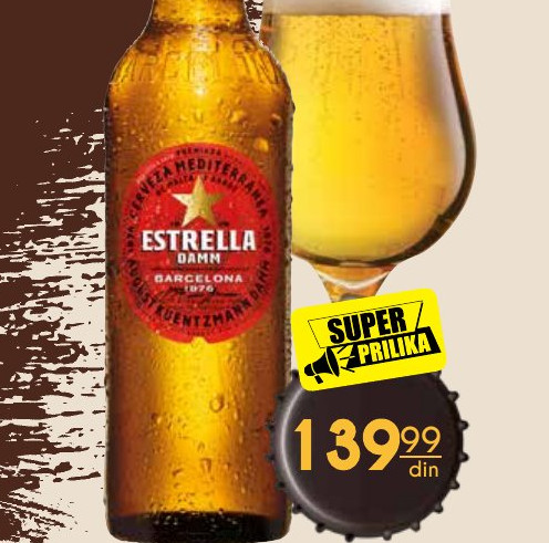 ESTRELLA DAMM BEER