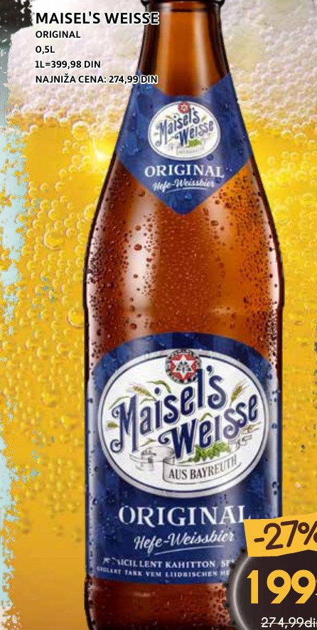 MAISEL'S WEISSE ORIGINAL