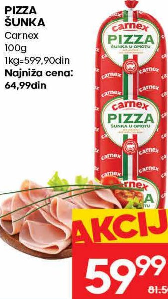 PIZZA ŠUNKA