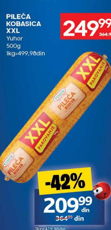 PILEĆA KOBASICA XXL