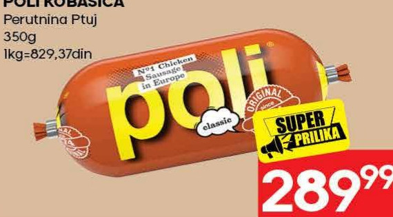 POLI KOBASICA Perutnina Ptuj