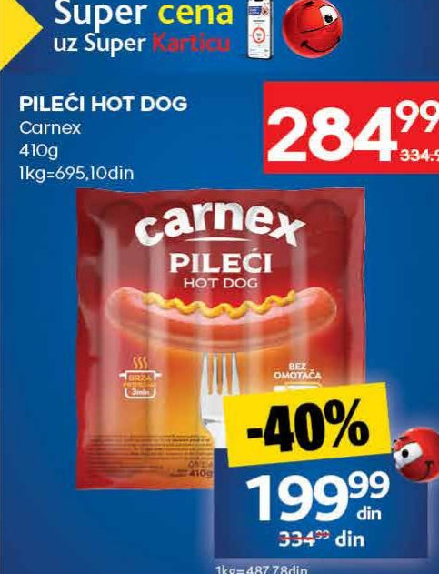 PILEĆI HOT DOG