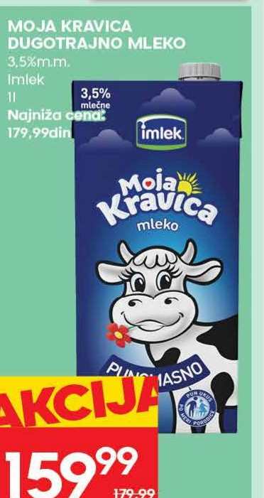 MOJA KRAVICA DUGOTRAJNO MLEKO