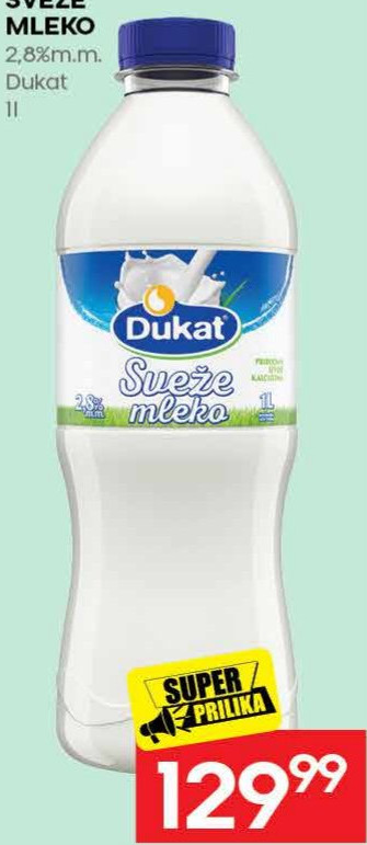 SVEŽE MLEKO DUKAT