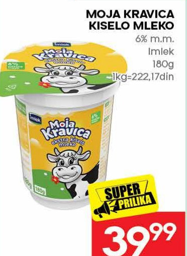 MOJA KRAVICA KISELO MLEKO