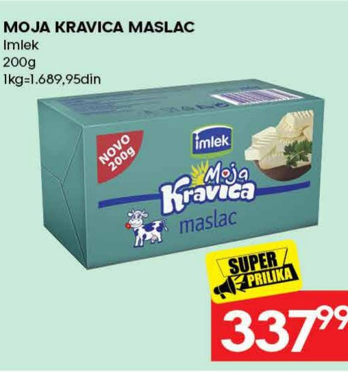 MOJA KRAVICA MASLAC Imlek 200g