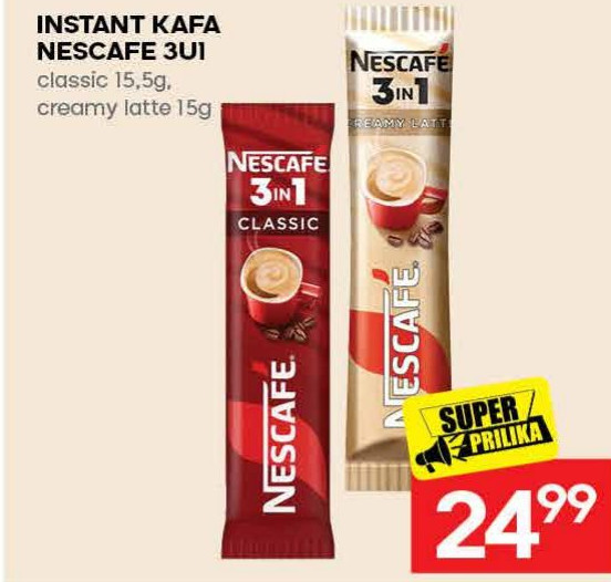 INSTANT KAFA NESCAFE 3UI