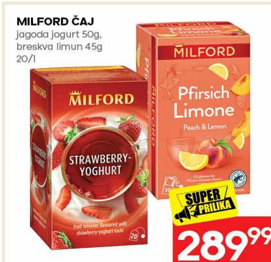 MILFORD ČAJ