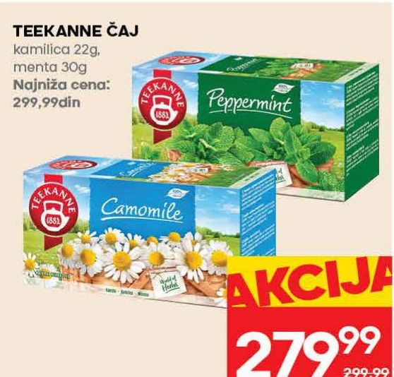 TEEKANNE ČAJ