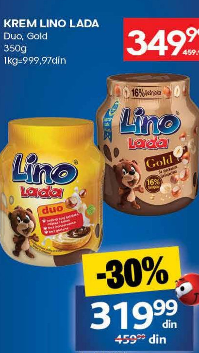 KREM LINO LADA Duo, Gold