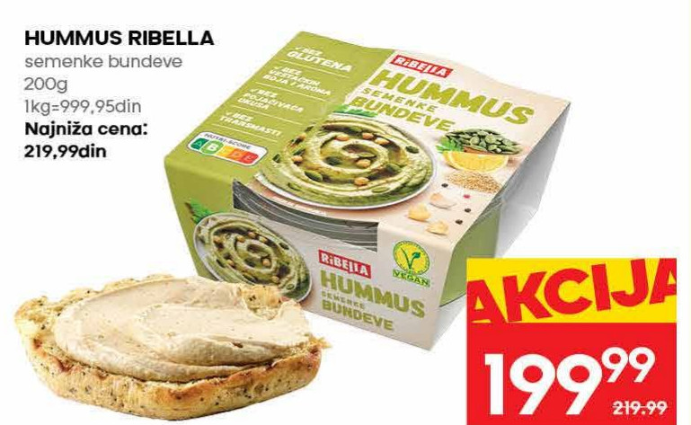 HUMMUS RIBELLA semenke bundeve