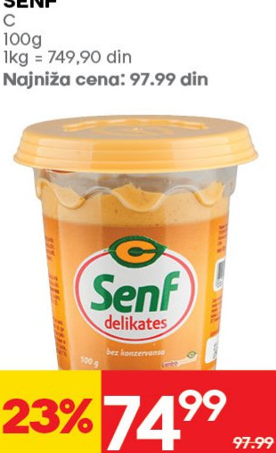 SENF C delicates