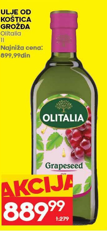ULJE OD KOŠTICA GROŽĐA