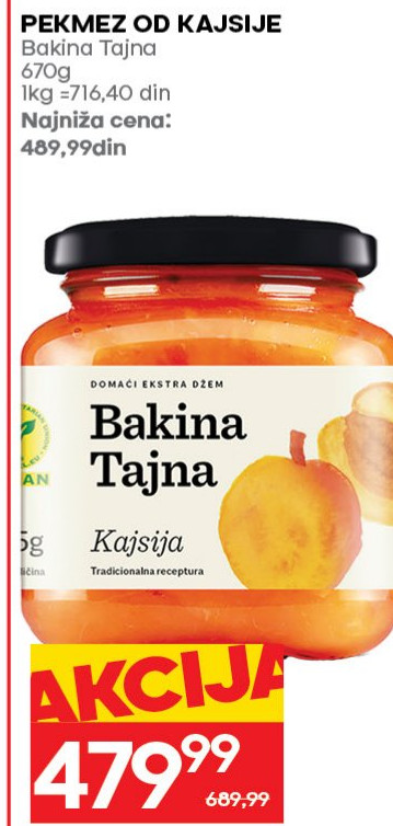 PEKMEZ OD KAJSIJE