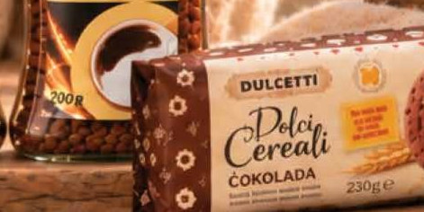 DULCETTI Cereali čokolada 230g