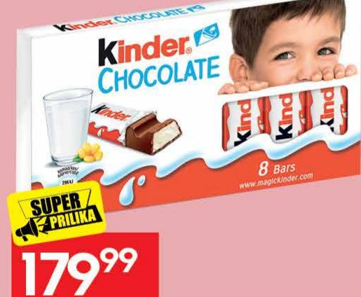 KINDER ČOKOLADA
