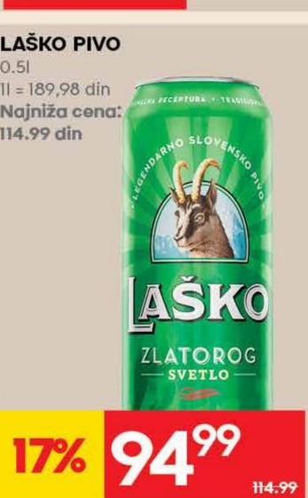 LAŠKO PIVO