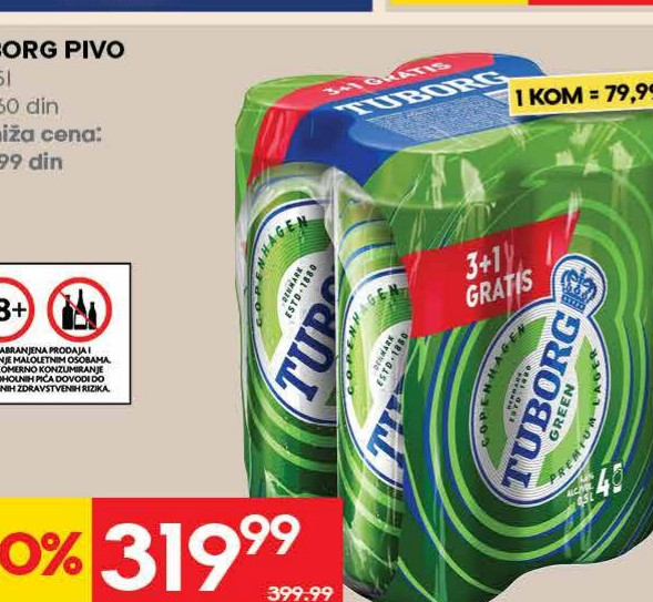 TUBORG PIVO