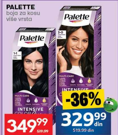 PALETTE boja za kosu više vrste