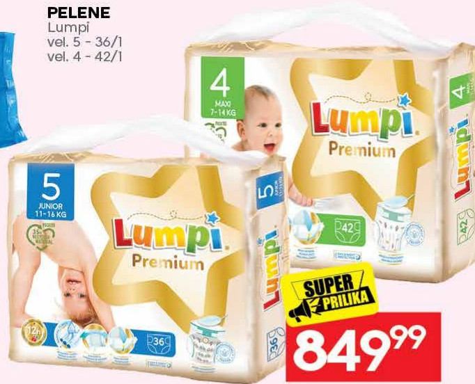 PELENE Lumpi vol. 5 - 36/1 vol. 4 - 42/1